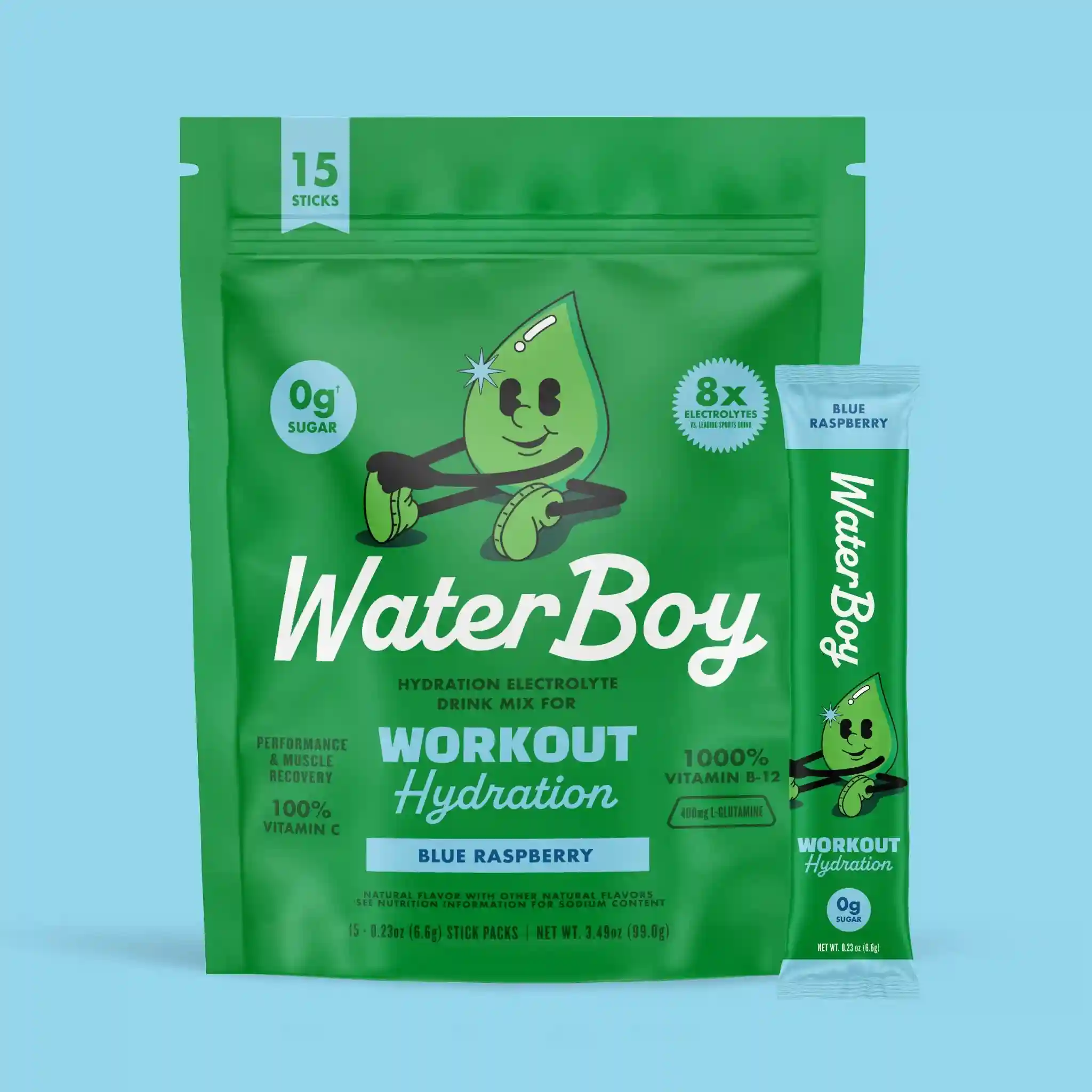 Workout Hydration Blue Raspberry