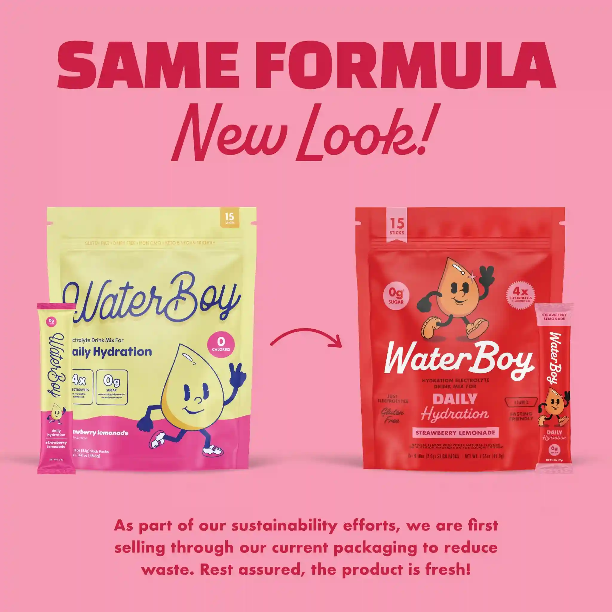 Alternative view of Daily Hydration Strawberry Lemonade