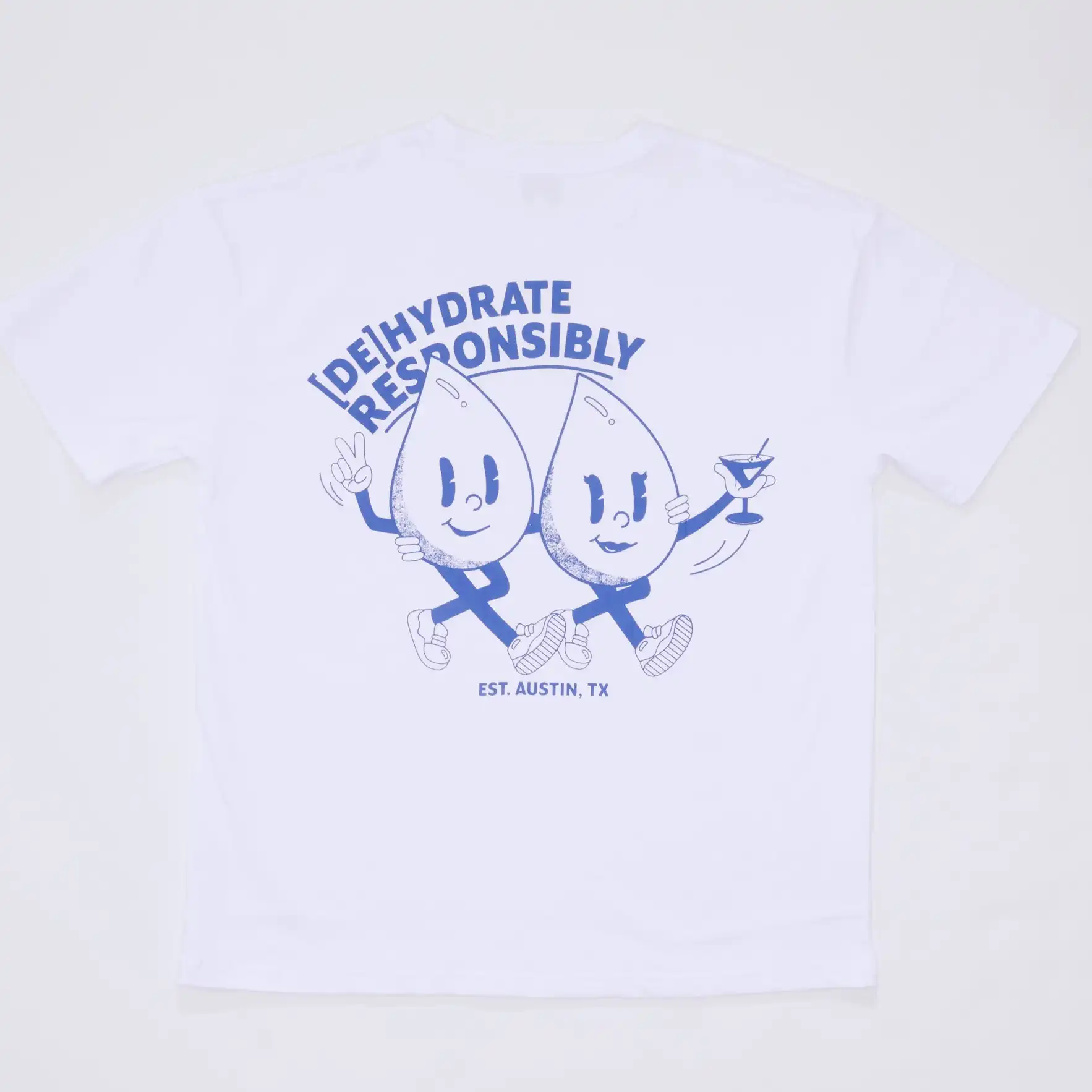 Alternative view of [De]hydrate Responsibly Classic Tee